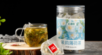 哈咖斯茉莉薄荷茶